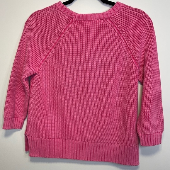 Tommy Bahama Cotton Pink Sweater Sz XS - Picture 5 of 6